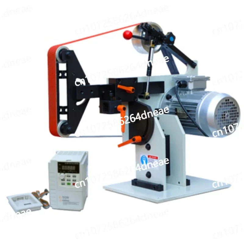 

Новый промышленный полировщик, вертикальная ленточная шлифовальная машина, настольная горизонтальная шлифовальная машина с бесступенчатым контролем скорости, шлифовка дерева, металла, полировка