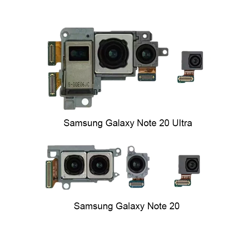 

Front Facing Back For Samsung Galaxy Note 20 N980F N980N Note20 Flex Cable Camera Rear Main Big