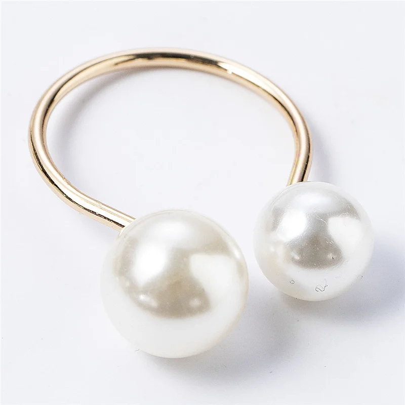 1PC Napkin Ring The Toast U-shaped Button Ring Napkin Western Buckle Napkin Ring