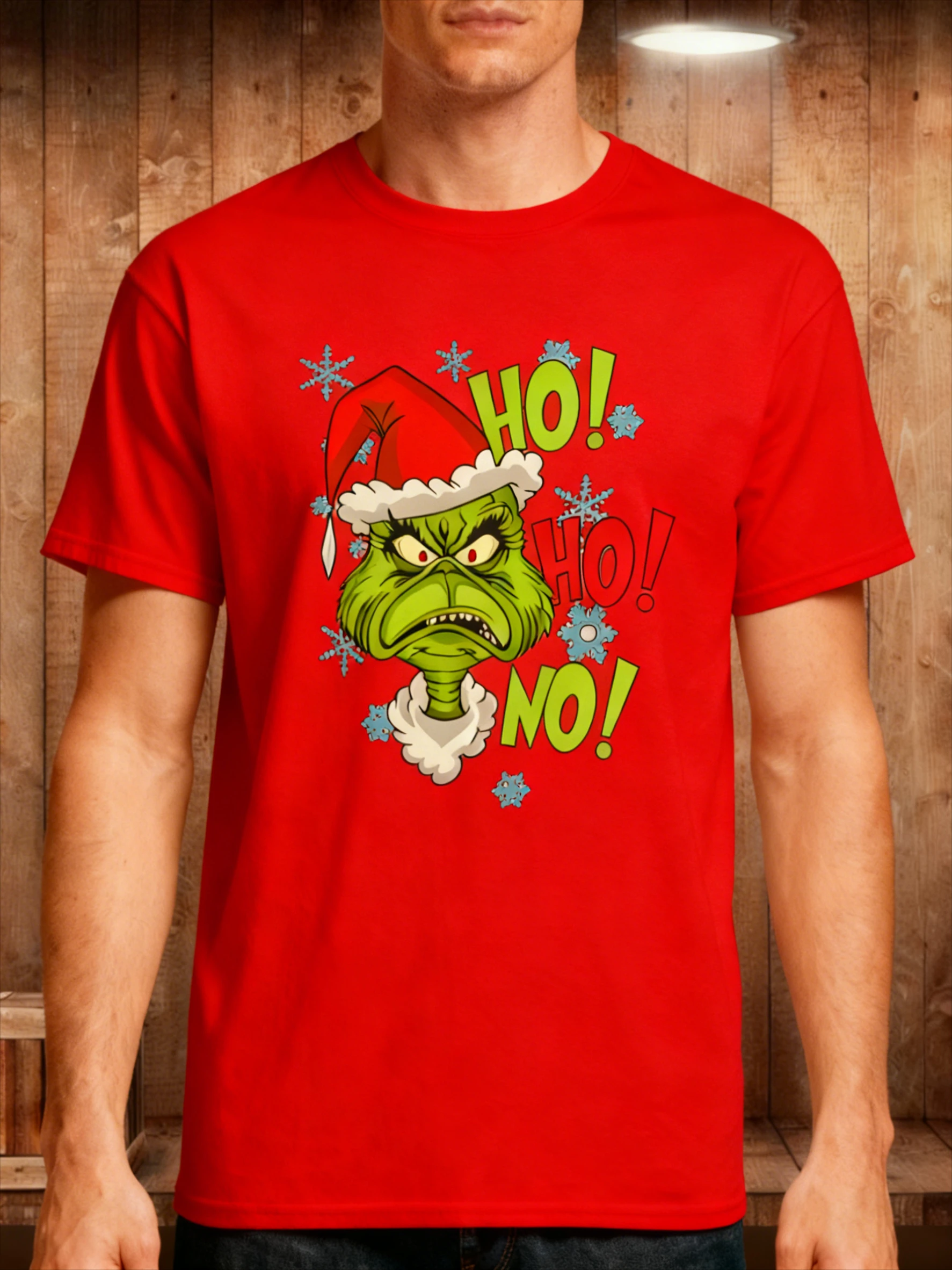 2026 عيد الميلاد غريب فيلم القطن الخالص تي شيرت للرجال والنساء عيد الميلاد مهرجان هدية تذكارية تي شيرتات عجيبة #2