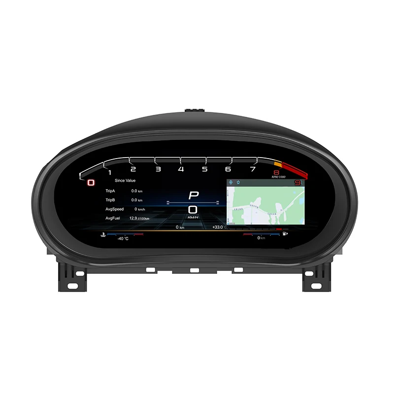 GAUGEWAY 12.3 Inch QLED Digital Instrument Cluster For Buick Regal 2009-2015, Plug and Play, Support Carplay, car intelligent sy