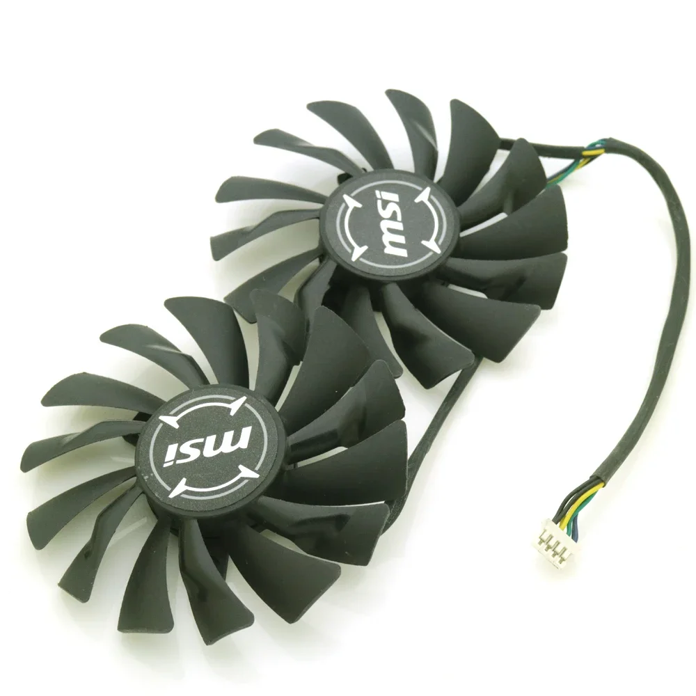 PLD09210S12HH 86mm DC12V 0.40A 4Pin VGA Fan For MSI RX470 RX570 RX580 GTX 980 960 970 1060 1070 1080TI Graphics Card Cooling Fan