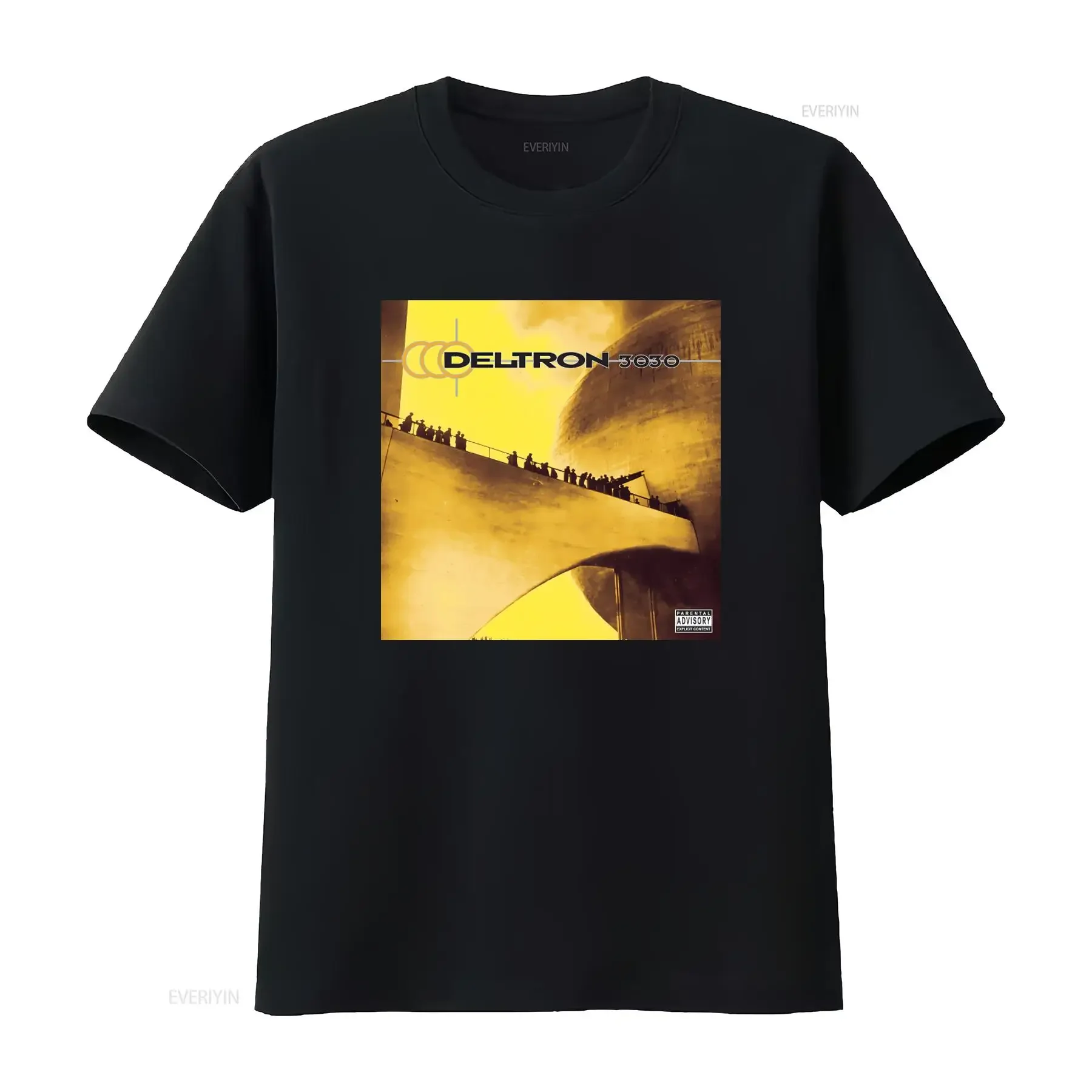 Cotton S 5XL T shirt Deltron 3030 State of Nation Positive Contact Del Classic Design vintage Washed fashion homme Unisex