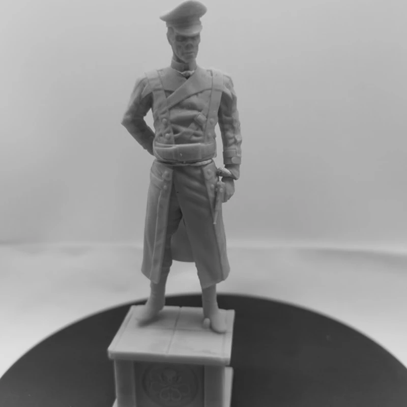 Kit de modelo de resina em escala 1/24 Red Skull da Segunda Guerra Mundial desmontado e sem pintura