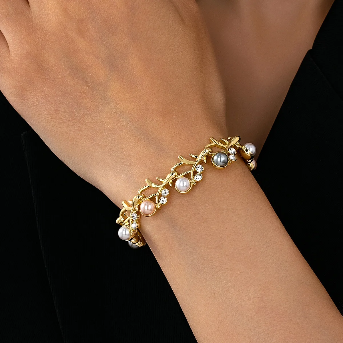 سوار فرع شجرة الذهب الأكثر مبيعًا للنساء - تصميم أنيق عتيق، إكسسوار أزياء متعدد الاستخدامات M703 #1