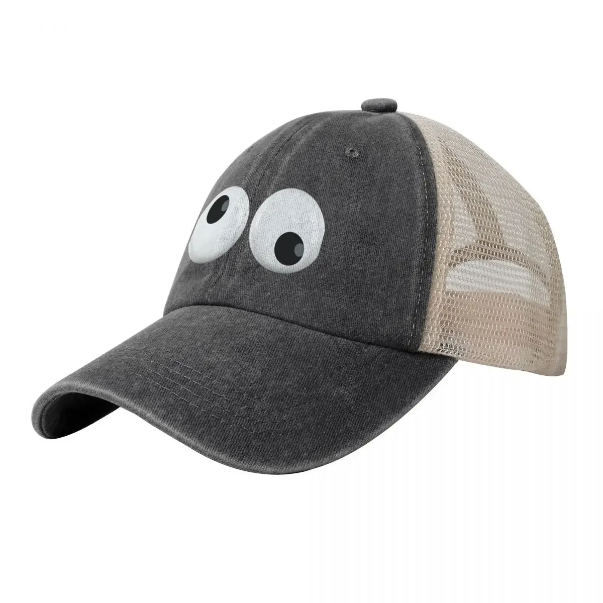 

Googly Eyes (jumbled version) Baseball Cap derby hat Snap Back Hat For Man Women's