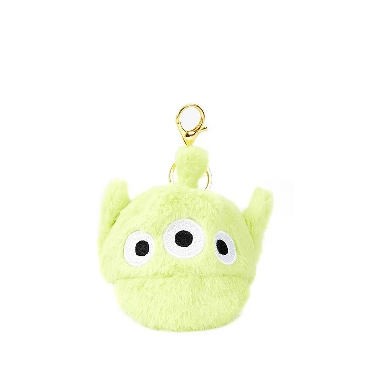 กระเป๋าใส่เหรียญขนาดเล็ก ดีไซน์หมวกดิสนีย์ จูดี้ ฮอปส์ หมีพูห์ มนุษย์ต่างดาว ทำจากผ้าพลัฌนุ่ม ใช้เป็นพวงกุญแจ ใส่ลิปสติก หูฟัง ป้องกันการสูญหาย ใช้ตกแต่งได้