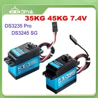 DS3235 Pro DS3245 Coreless Digital Metal Robotic Servo 35KG 45KG Motor 7.4V 180/360° IP66 with 25T Servo Arm for RC Car DIY Toys