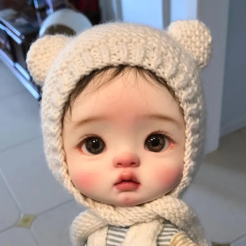 

Новая кукла bjd 1/6, большая голова, qianqian yuanbao, милые игрушки из смолы, куклы в предложениях, шарнирные куклы, подарок на день рождения