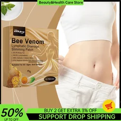 Bee Venom Lymphatic Drainage Slimming Patch Fast Burning Fat Improve Stomach Anti-Swelling Slimming Detox Abdominal Sticker