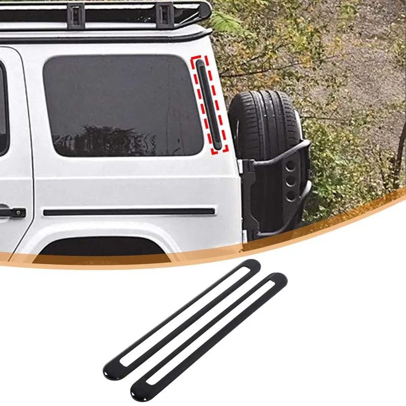 

2025 Year New For Mercedes Benz G Class W465 Carbon Fiber/Black c Pillar G63 G350 G550 G500 rear Window trims Car Accessories