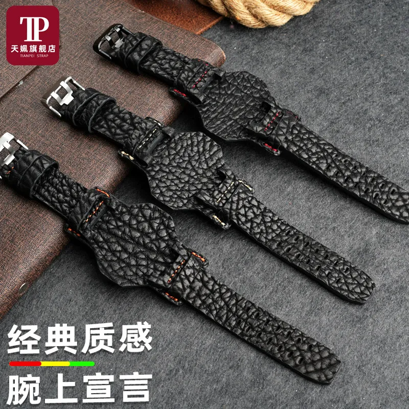 GWG-B1000 Modified Retro cowhide strap For Casio GSHOCK Mudmaster GWGB1000 The Third Generation Vintage WatchBand with Base Tray