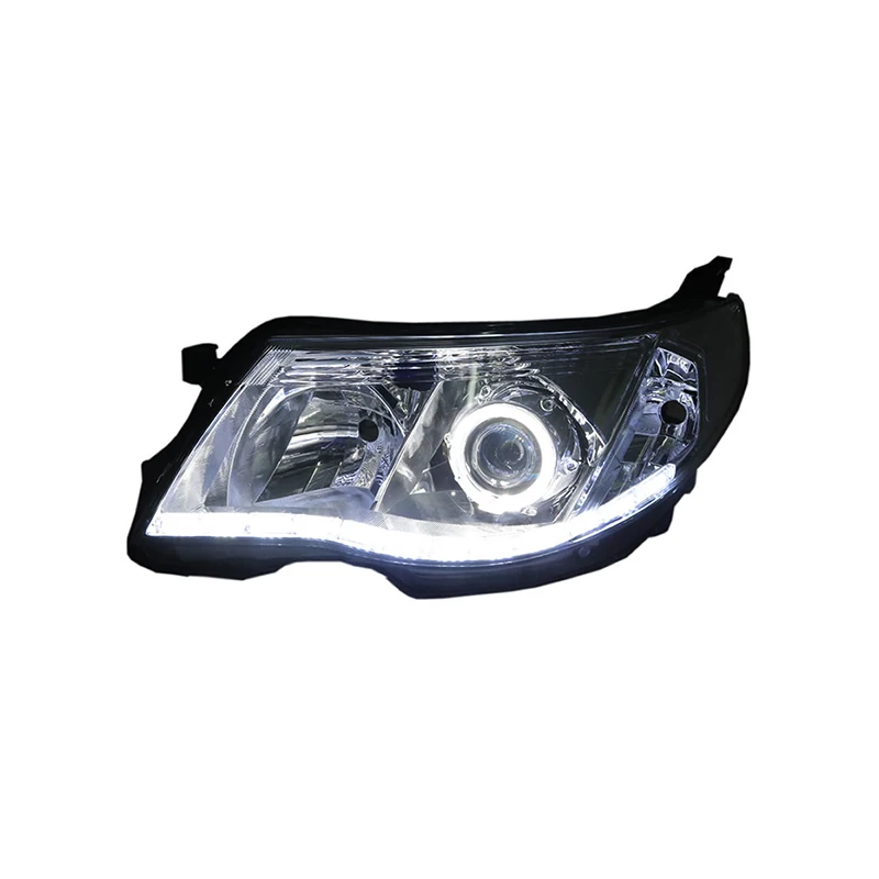 Customized Full LED Headlights For Subaru Forester 2009-2012 Bi-xenon Projector Lens Front Lamps With DRL