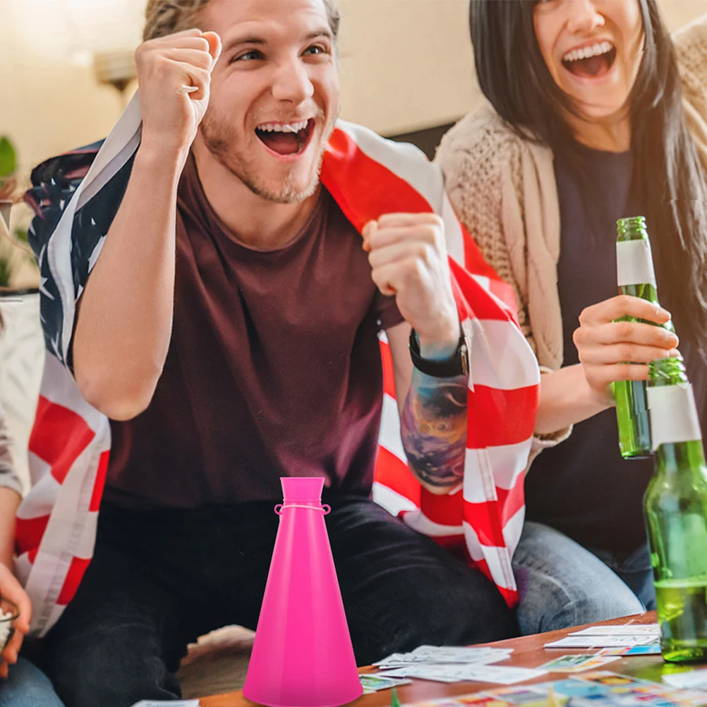 

5pcs Cheer Megaphone For Party Noisemaker Kids Horn Trumpet Football Cheering Props Party Favors Noise Makers