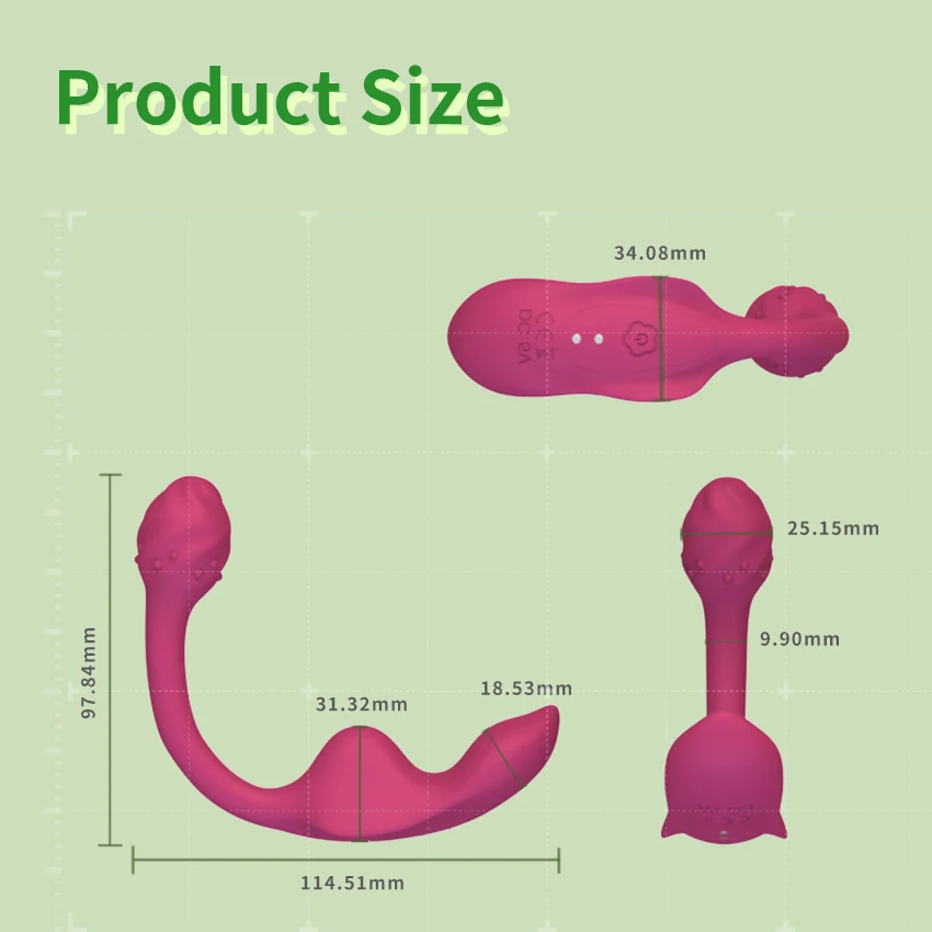 Wearable Vibrating Panty Sex Toy for Women G Spot Vibrator Clitoris Stimulator Massager Wireless Remote Control Vibrator Adult