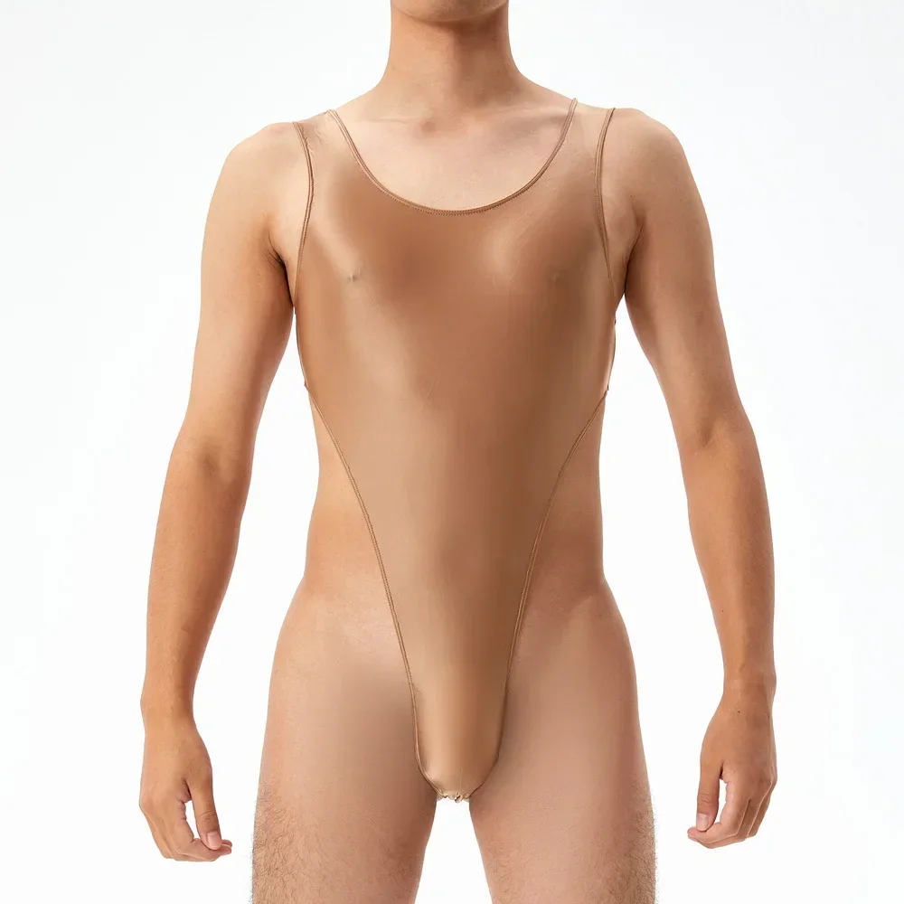 Body tanga de corte alto para homens, modelador elástico, bolsa com protuberância em u, meia-calça sexy, lingerie masculina, roupa noturna, collant transparente, novo em agora