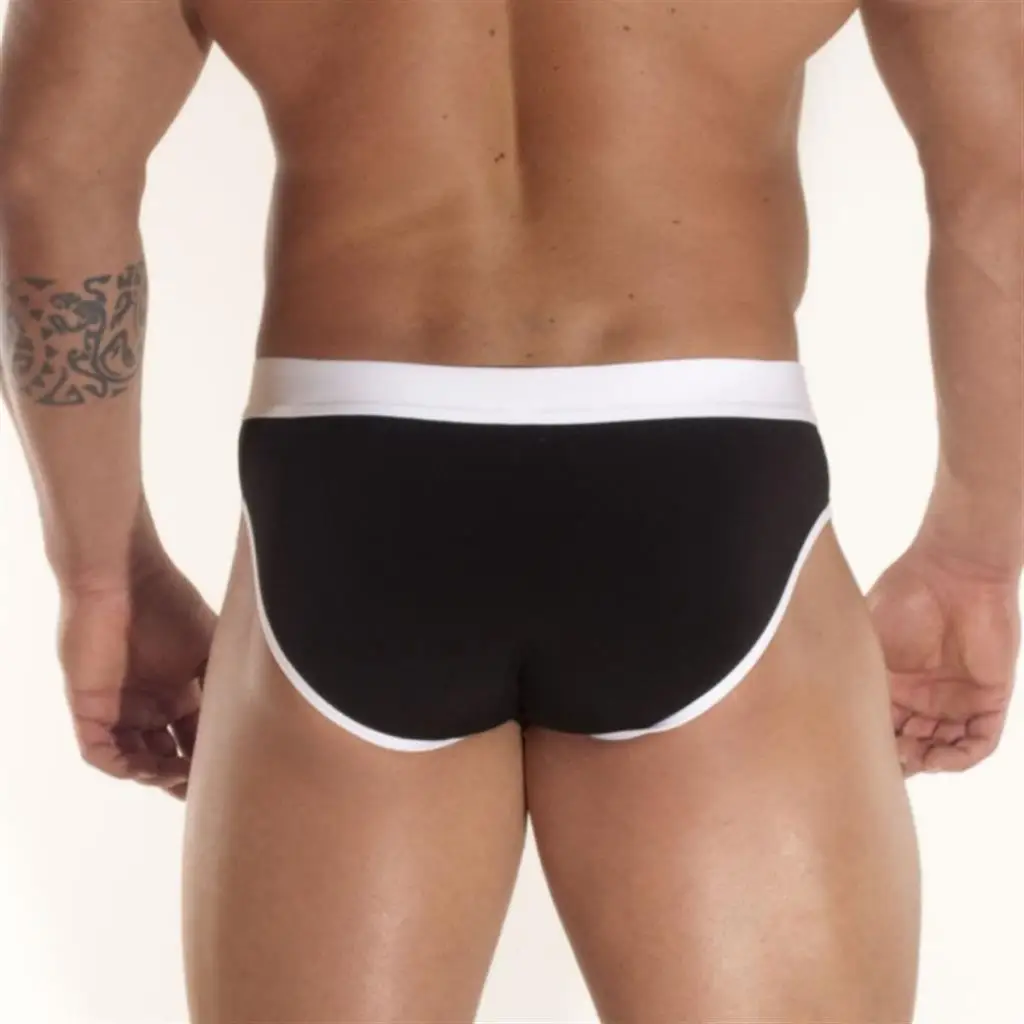 Contrast Piping Mannen Slip