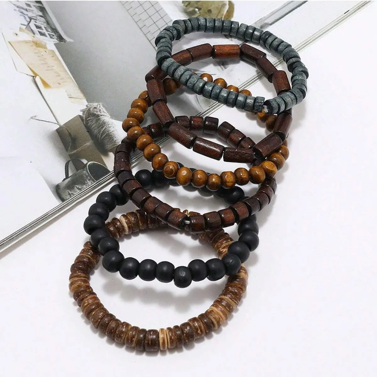 Thumbnail 3 - #20 Trending Leather Wrap Bracelets Right Now