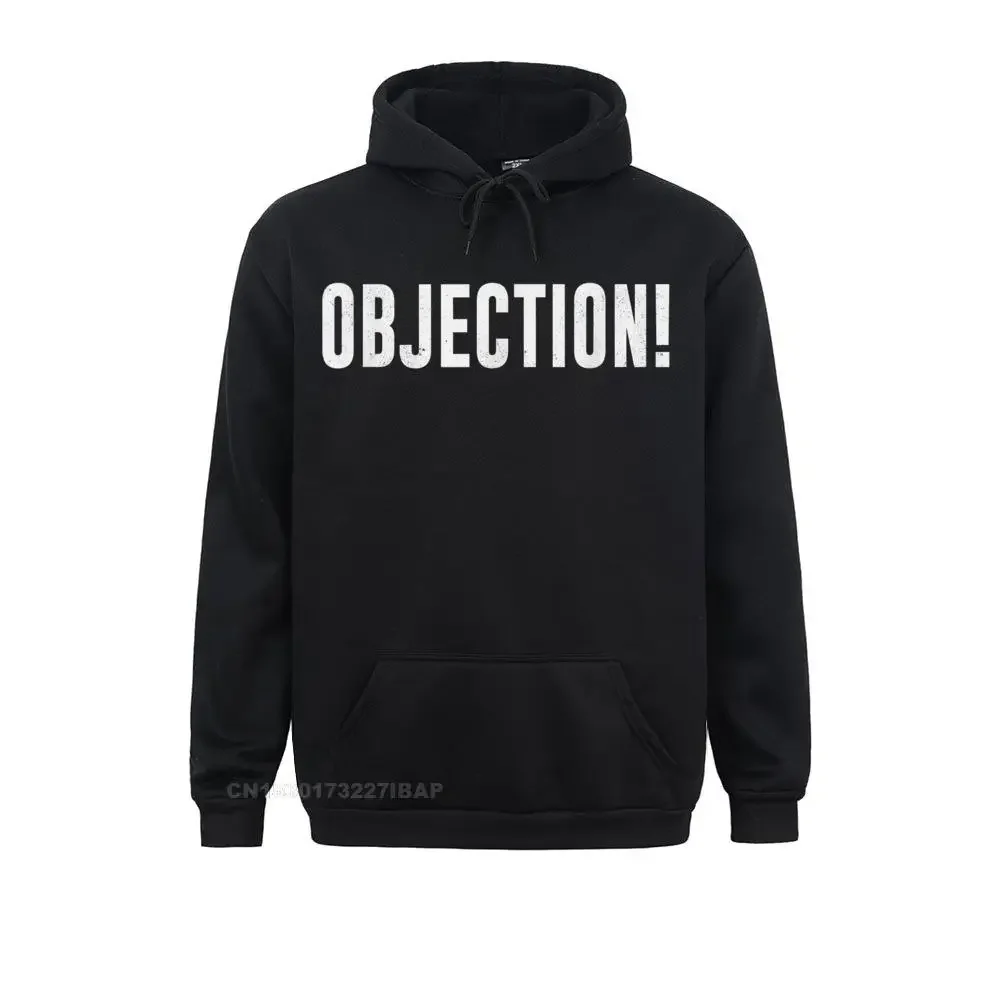 

Objection! object to everything funny Hoodie idea Printing Hoodies Long Sleeve for Men Sweatshirts Fitness Hoods Retro