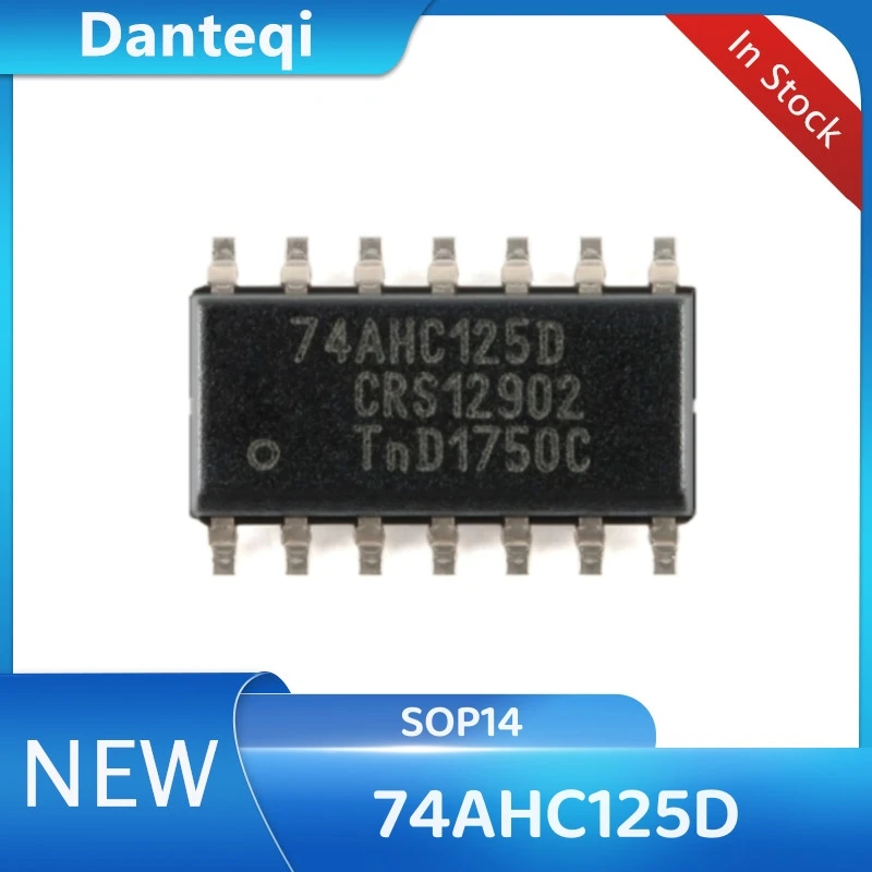 10PCS/LOT 74AHC125D 74AHC125 SOP14 Chipset