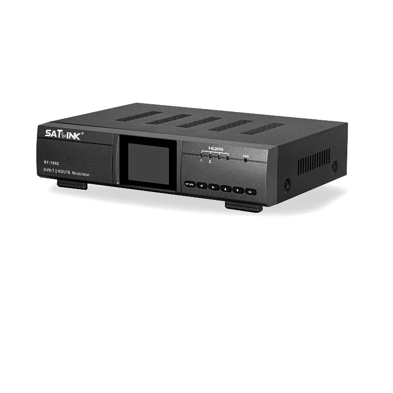 HD Encoder Modulator 2-Channel for HDMI to RF ISDBT DVB-T Digital Front-end Equipment for Cable Television Radio & TV