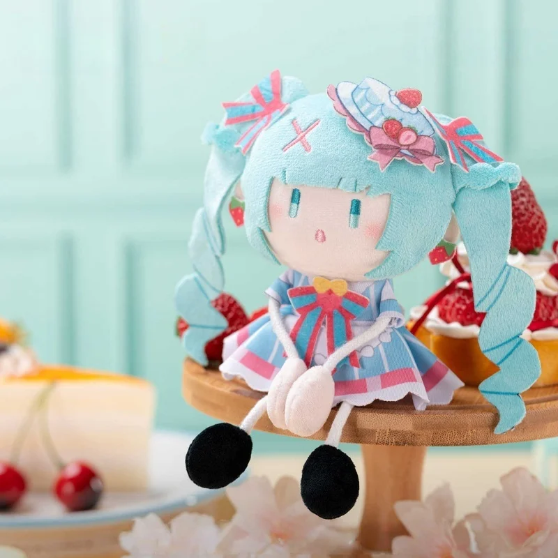

In Stock Hatsunemiku Plush Pendant Magnetic Plush Doll Sweet Interwoven Ant Body Anime Periphery Backpack Hanging Ornament Gift