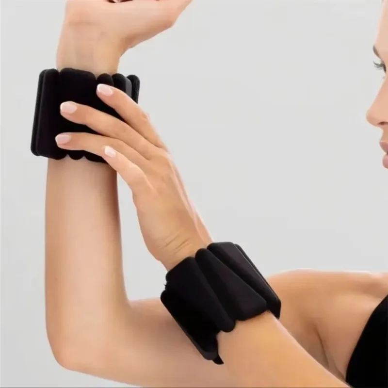 YTYINYTYINStrength Training Pilates Set 10LB Silicone Circular Bar Weighted Bangles Wearable Dumbbells For Home Fitness Body Bui