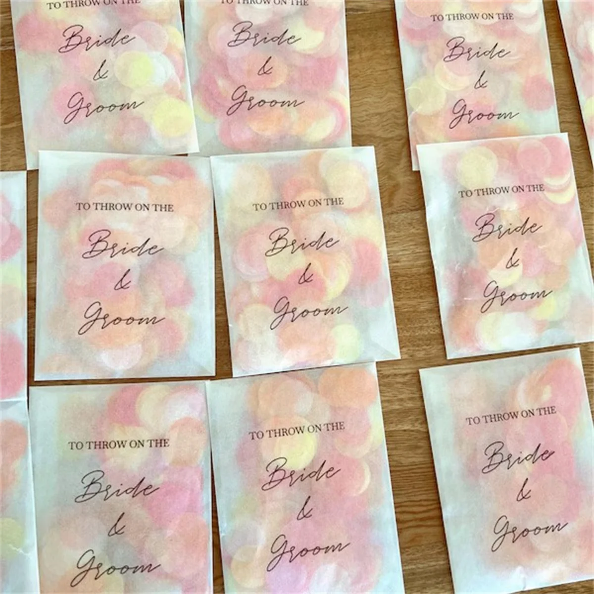 Any Design Personalised Wedding Scratch Card Favour Packs | For Richer For Poorer | Tied the Knot | We Hope You Get Lucky | whol