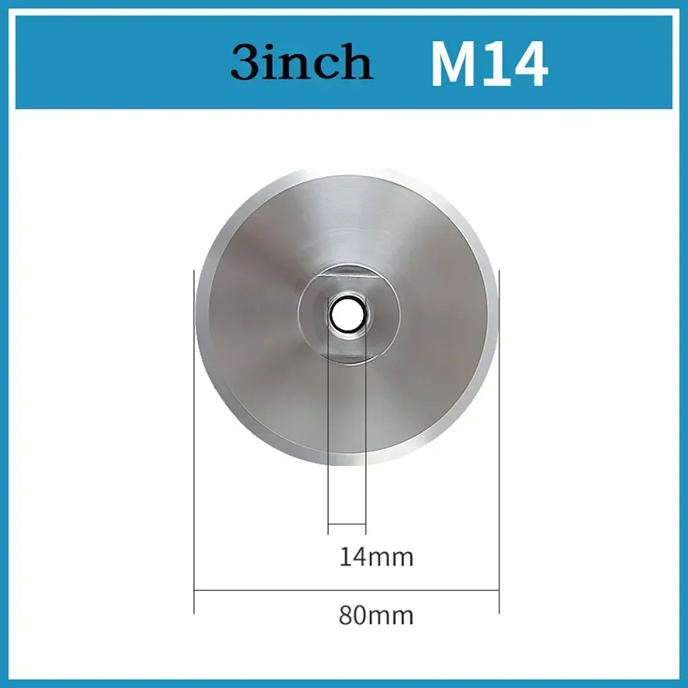 Almohadilla de respaldo de aluminio grueso, lijadora angular, almohadilla de pulido de 3/4 pulgadas M10 M16 5/8-11, soporte de respaldo para máquina