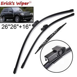 Erick's Wiper Front & Rear Wiper Blades Set For Range Rover L322 Vogue HSE 2002 - 2012 Windshield Windscreen Window 26
