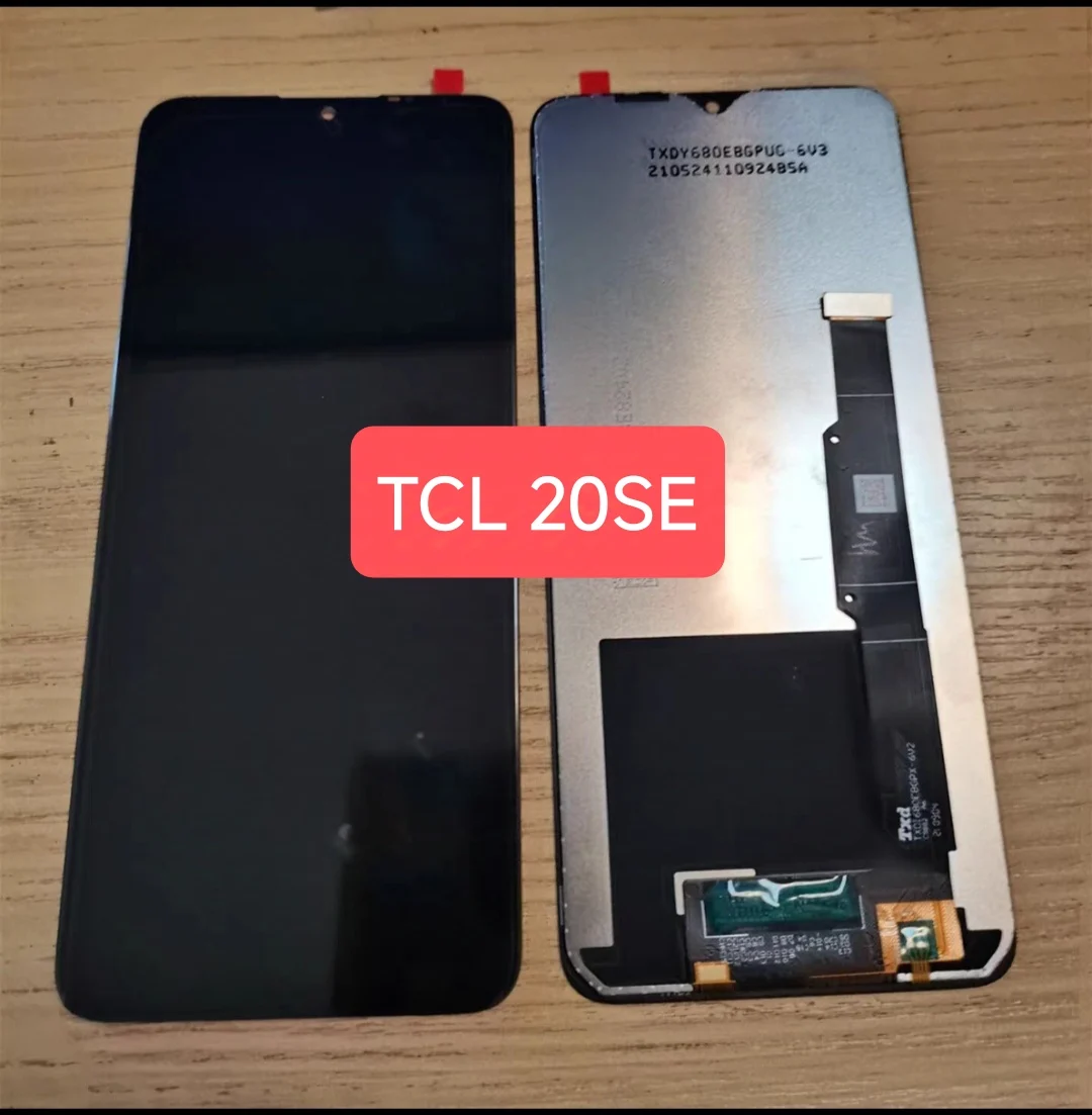 Pantalla LCD de 6,82 "20se para TCL 20 SE T671H T671F pantalla lcd con montaje de digitalizador con pantalla táctil