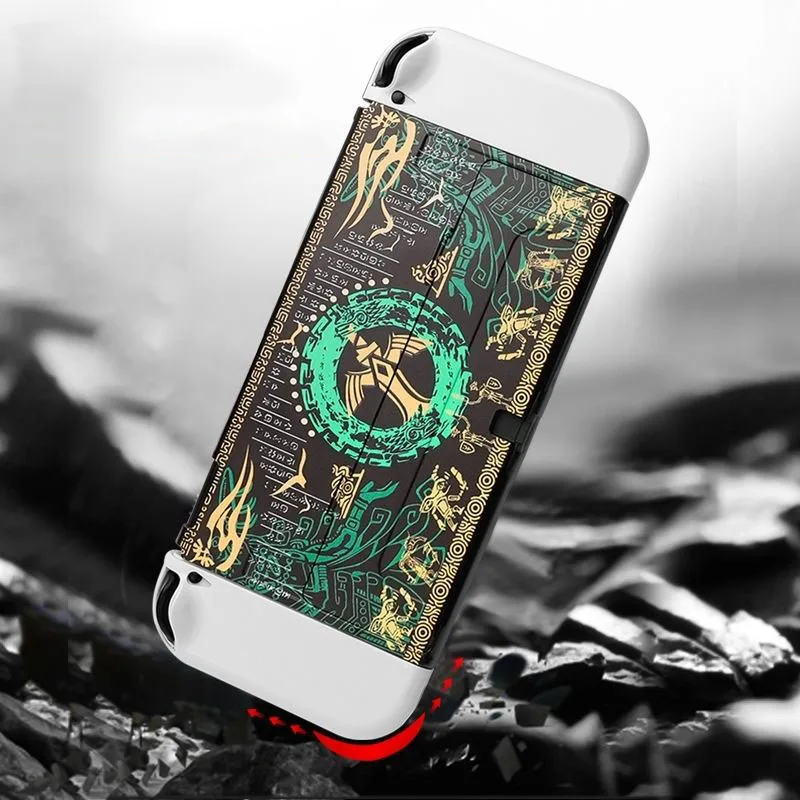 2025 New Limited Hard Shell Case for Switch Oled Console, Anti-slip Protection Skin Case for NS Oled Joy Con Controller