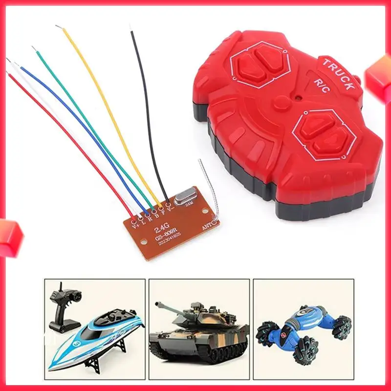 

【НОВЫЙ СПИСОК】 2X 2,4G четырехсторонний модуль дистанционного управления 4CH RC пульт дистанционного управления передатчик приемник аксессуары для печатной платы