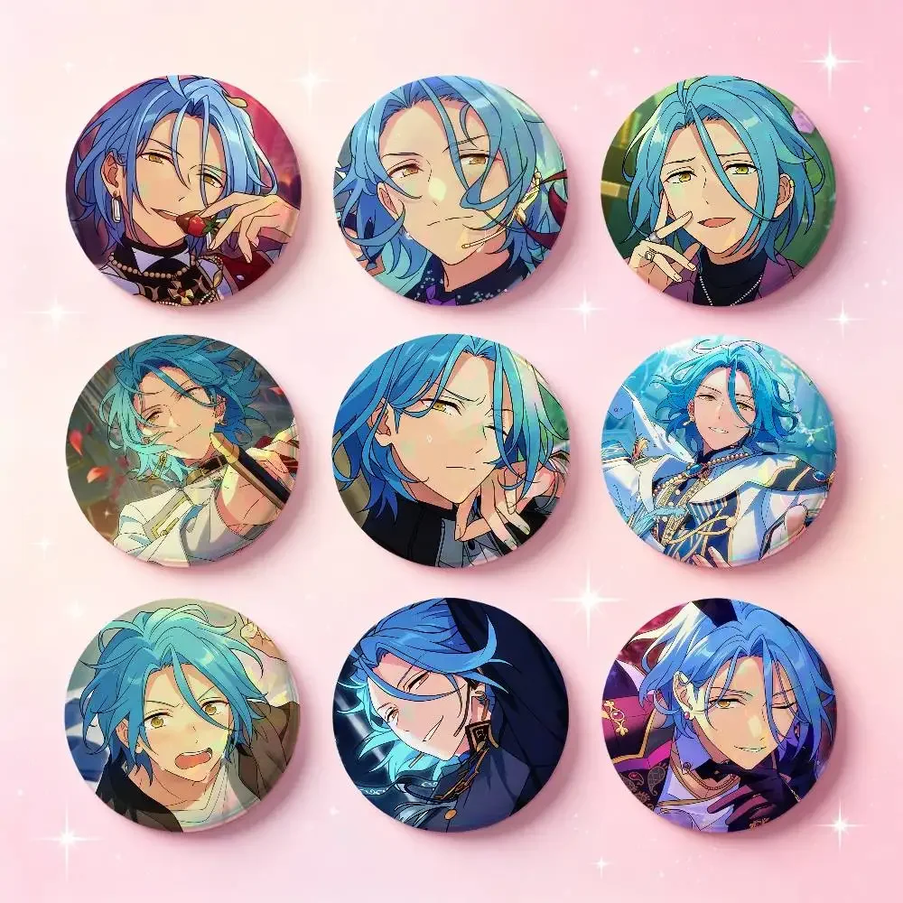 Badges Personnages Anime HiMERU – Boutons Ronds Créatifs, Broches, Accessoires de Décoration pour Sacs, Cadeaux pour Fans et Amis