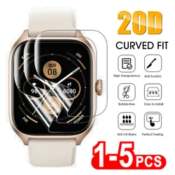 Soft TPU Film for Amazfit GTR 4 3 Pro gtr 2 2e Screen Protector Smartwatch Anti-Scratch Hydrogel Film for Amazfit POP GTS 4 mini