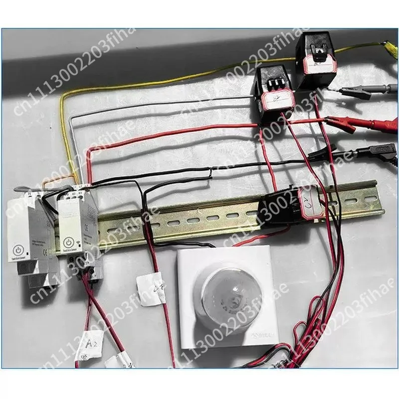 Applicable to ATMS100133 three-phase energy meter mobile phone ap household multi-function conductivity meter 0 energy10 rail 0A