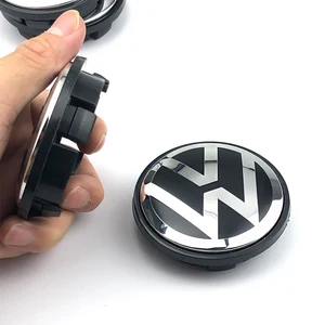 Araba Styling Tekerlek jant kapağı göbek kapağı Rozeti Aksesuarları VW Volkswagen Golf için 3B7601171 5G0601171 56mm 65mm 66mm 4 parçalı set Tekerlekli araba için en iyi 10 satış kapağı - №2
