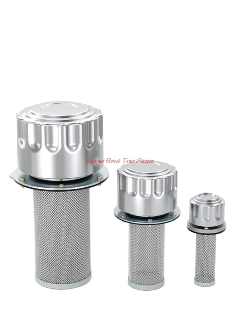 1PCS QUQ1/2/2.5/3/4/5 Hydraulic Tank Breather Filter Oil Filler Cap Strainer for Industrial Hydraulic System Leak-Proof