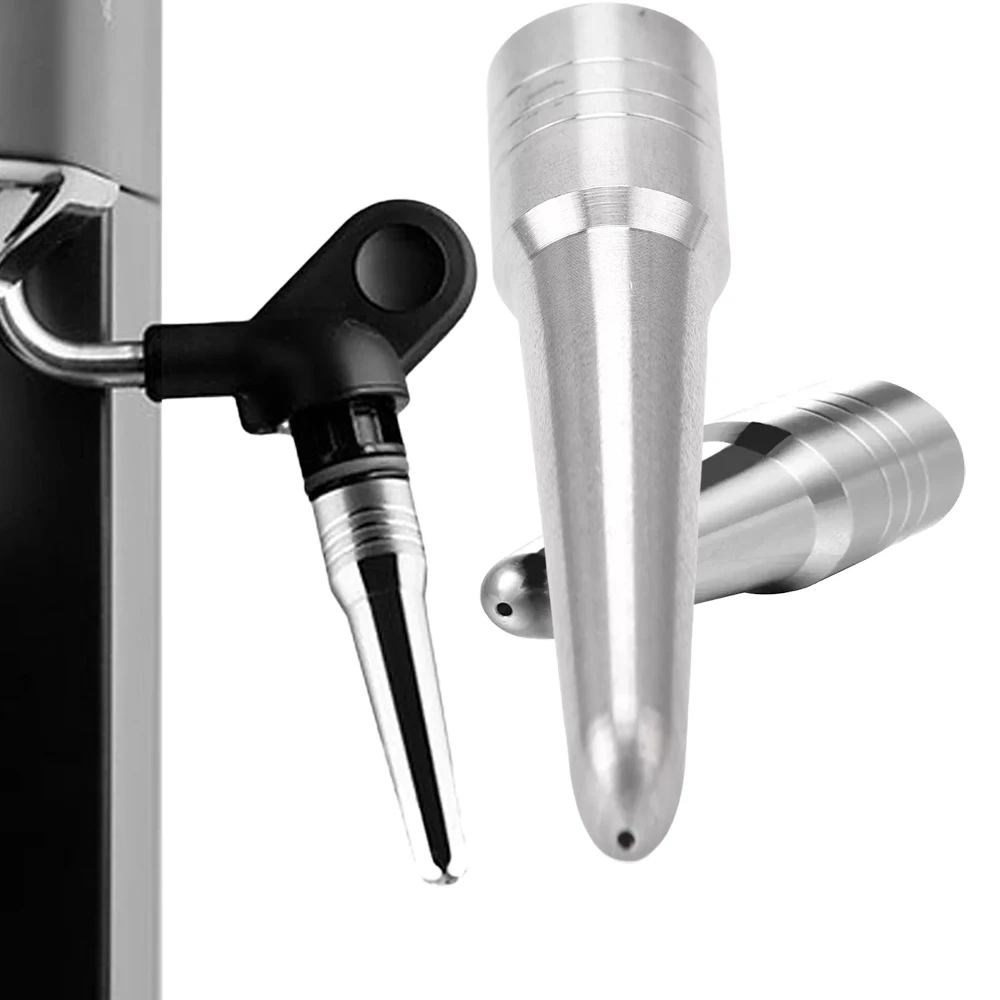 Stainless Steel Coffee Machine Accessories Coffee Machine Steam Pipe Nozzle One Hole Steam Nozzle Silver Coffee Tools