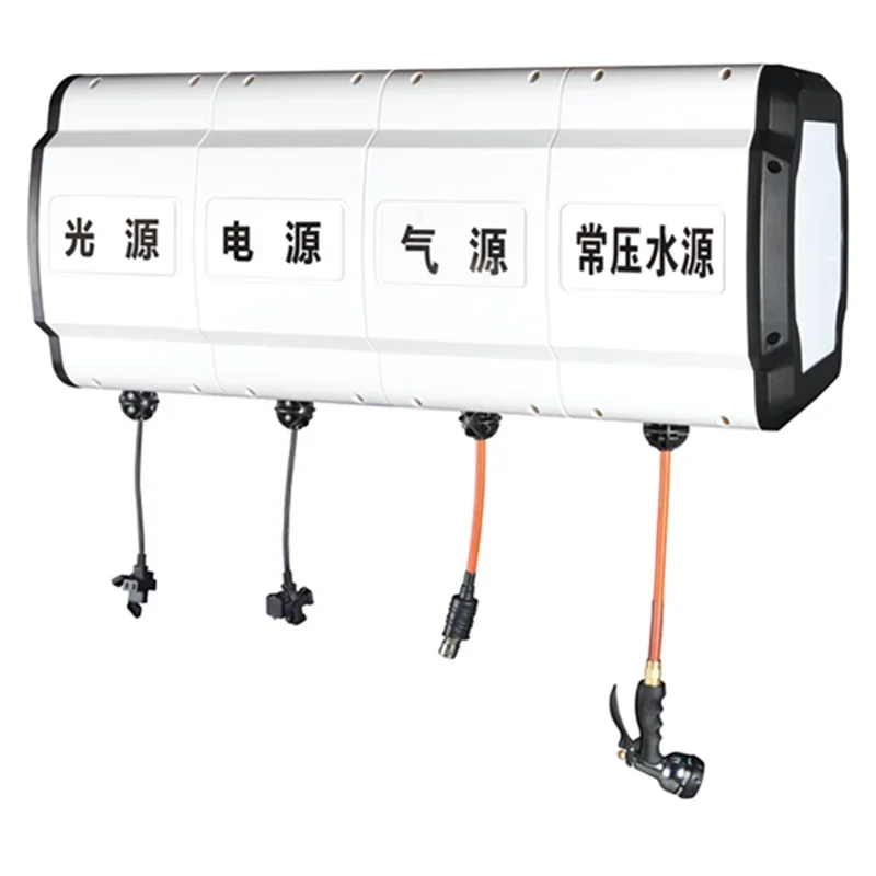 Combination Hoses Reel for Car Wash Steel Wire Pipes 5-1