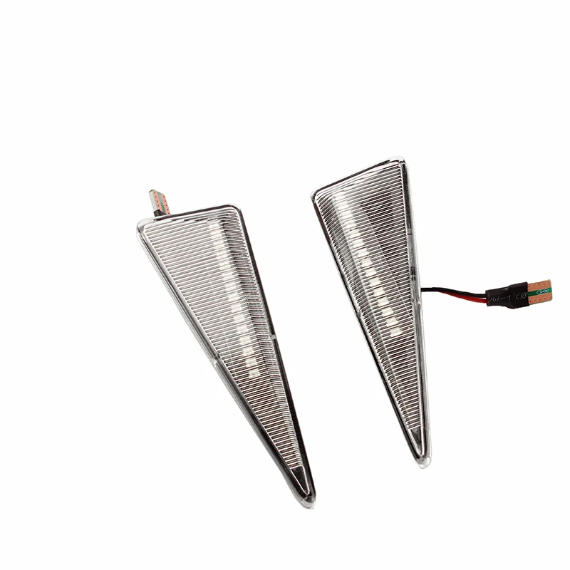 For Renault MK4 Vel Satis Wind Avantime Megane 2 Scenic 2 Espace 4 LED Dynamic Side Marker Turn Signal Light Repeater Lamp 2PCS