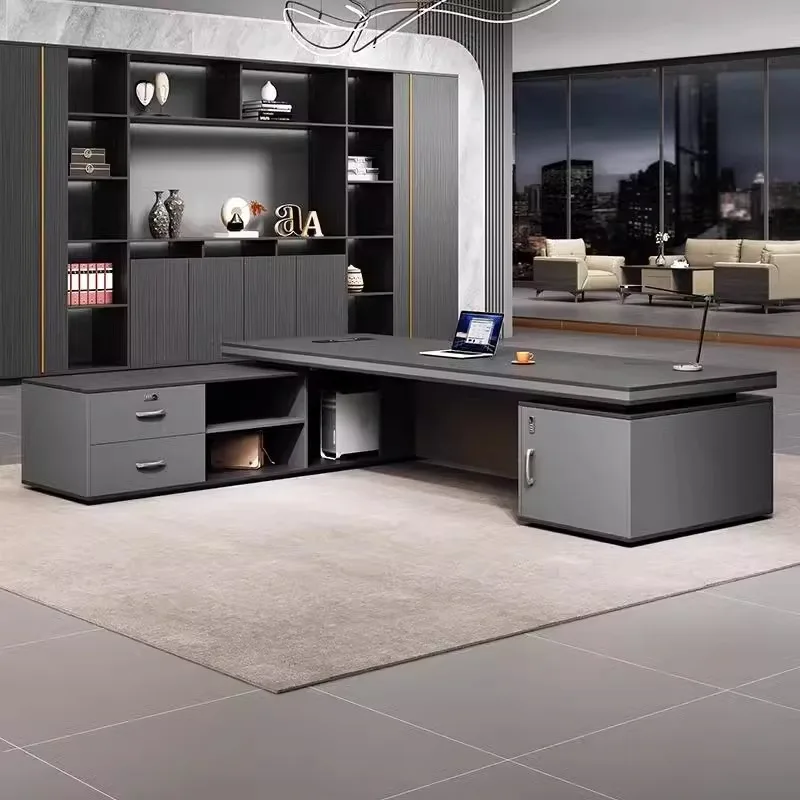 مكتب مدير كبار فاخر وخفيف الوزن وأثاث مكتبي تجاري #4