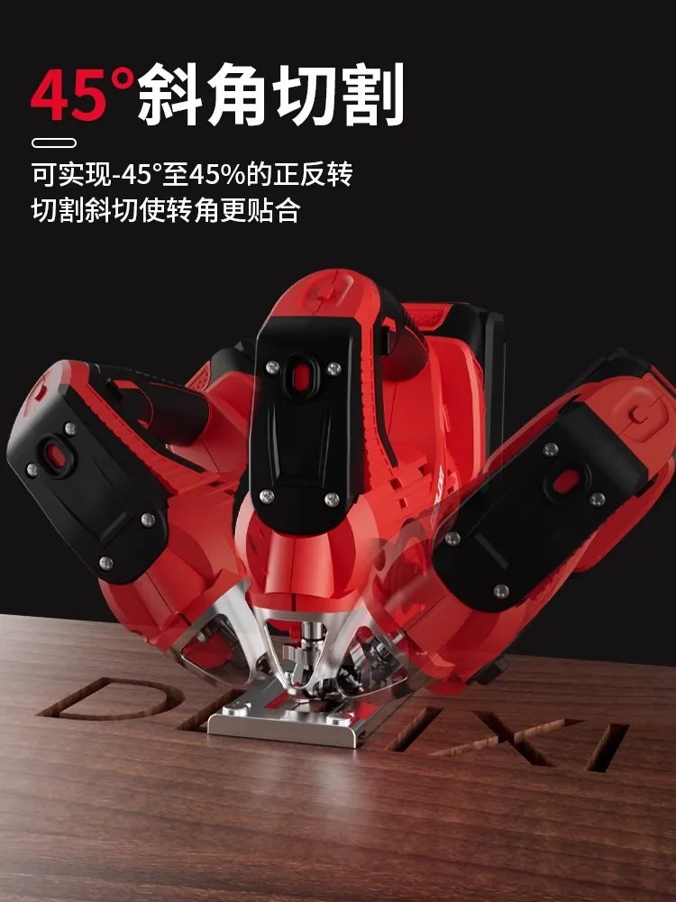 Sega curva al litio, sega curva elettrica per la lavorazione del legno, sega curva per taglio metalli