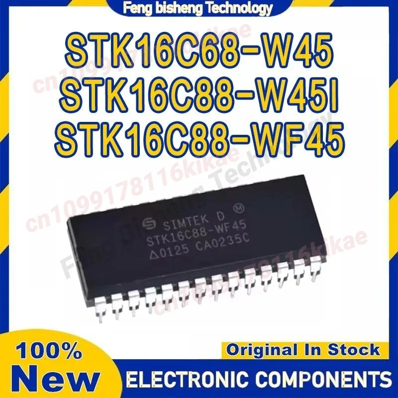 STK16C68-W45 STK16C88-W45I STK16C88-WF45 Chip IC 100% Nuovo Originale in magazzino
