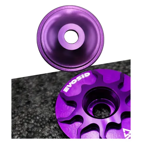 1~10 st. cykelstyrlager, topplock, skålskydd med skruv, stjärnmutter, gaffeldelar för 1-1/8 tum, 28,6 mm styrrör 8 best sales topplock för stång - №7