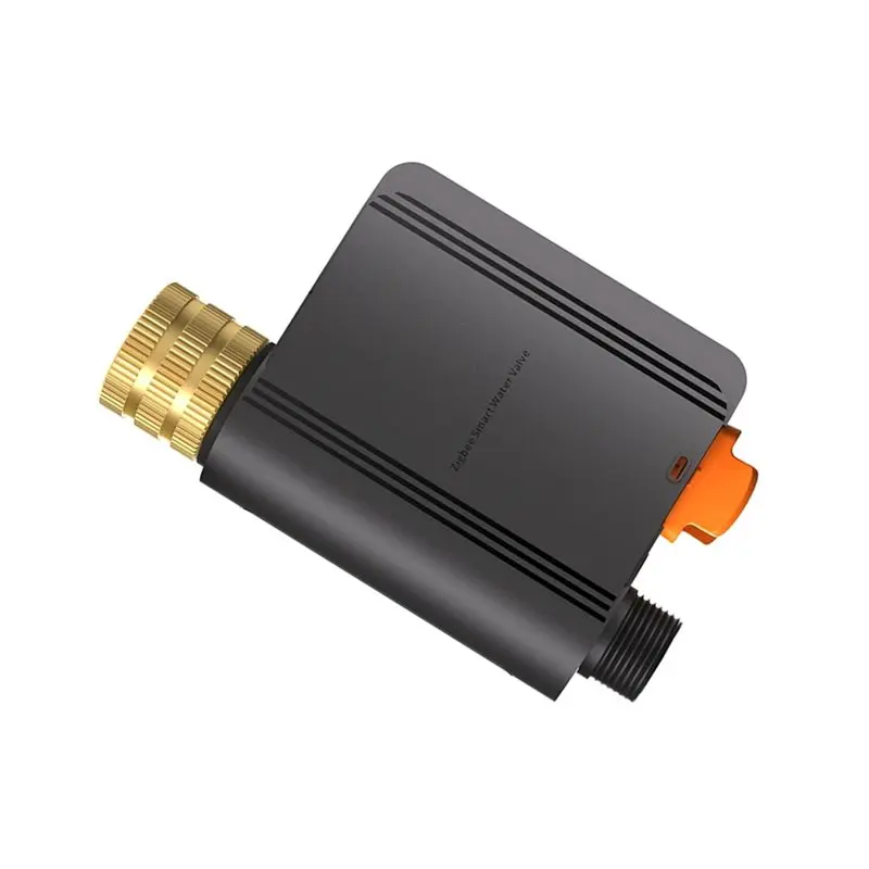 ABMH-Zigbee Smart Water Valve With Flow Meter NH3/4-11.5 Automatic Irrigation Timer Remote Control App Water Data Insights