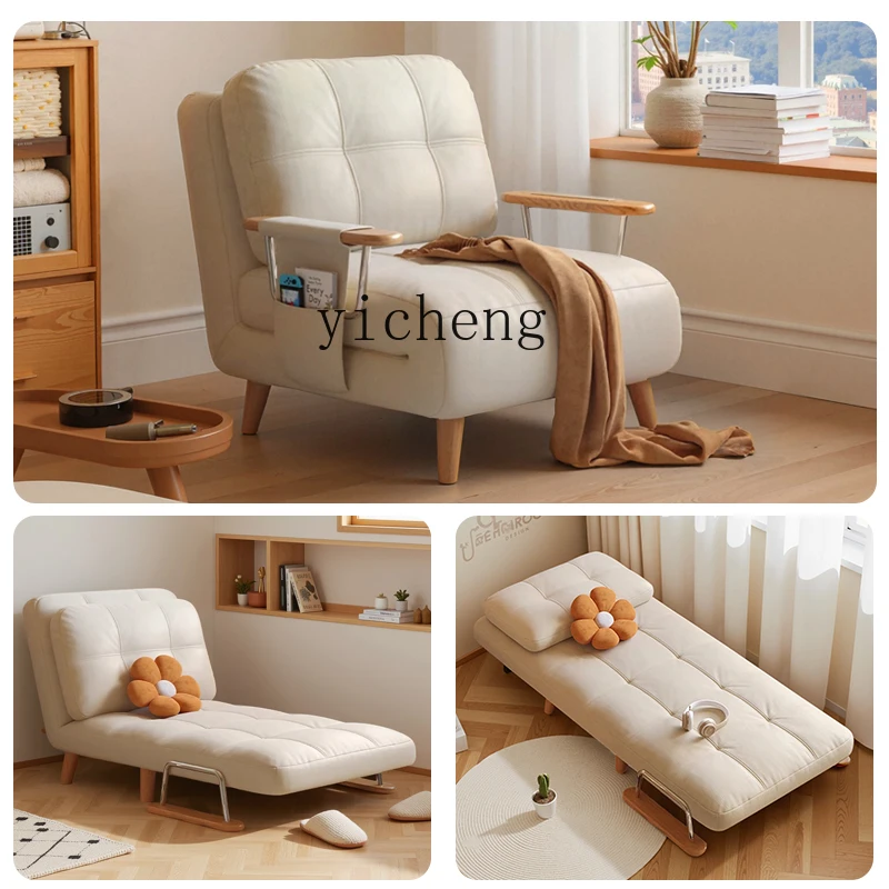 

X8 sofa bed log single small apartment folding telescopic sofa bed living room dual-purpose new model