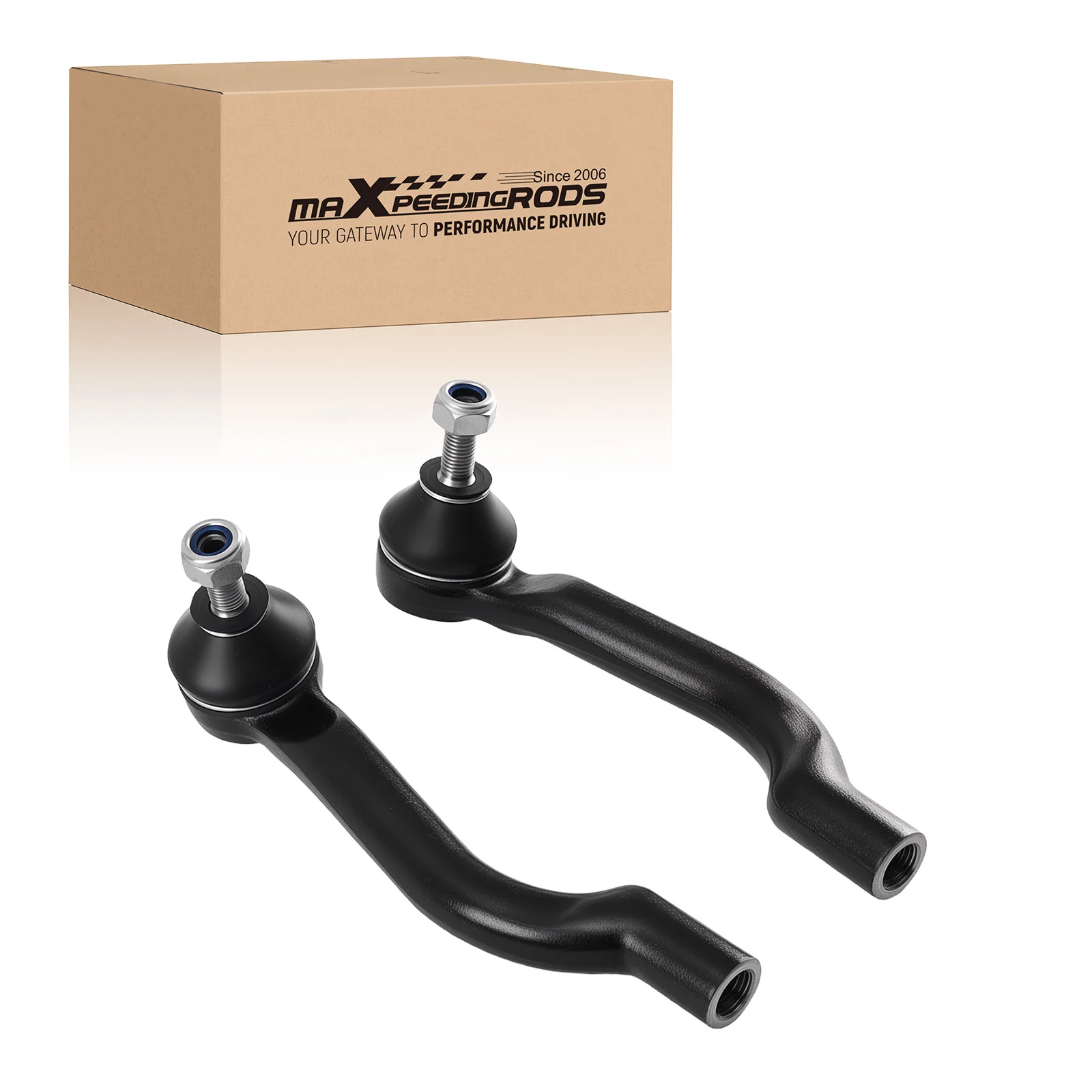 Pair Outer Tie Rod Set For 2008-2013 Nissan Rogue 2014-2015 Nissan Rogue Select