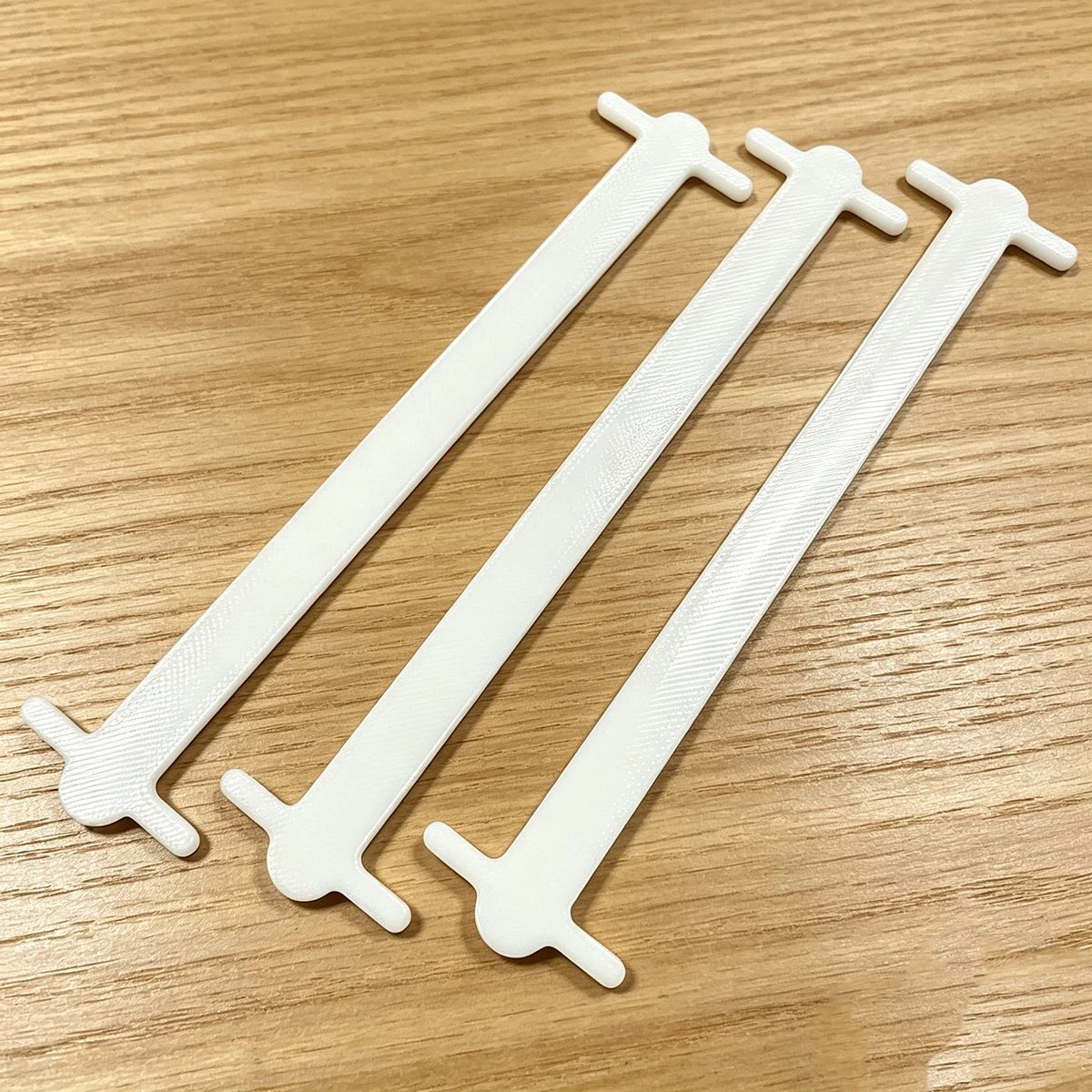 White 3-Pack Bicycle Chain Wear Checker, Road and Mountain Bike Chain Gauge, Chain Loss Detection and Repair Tool