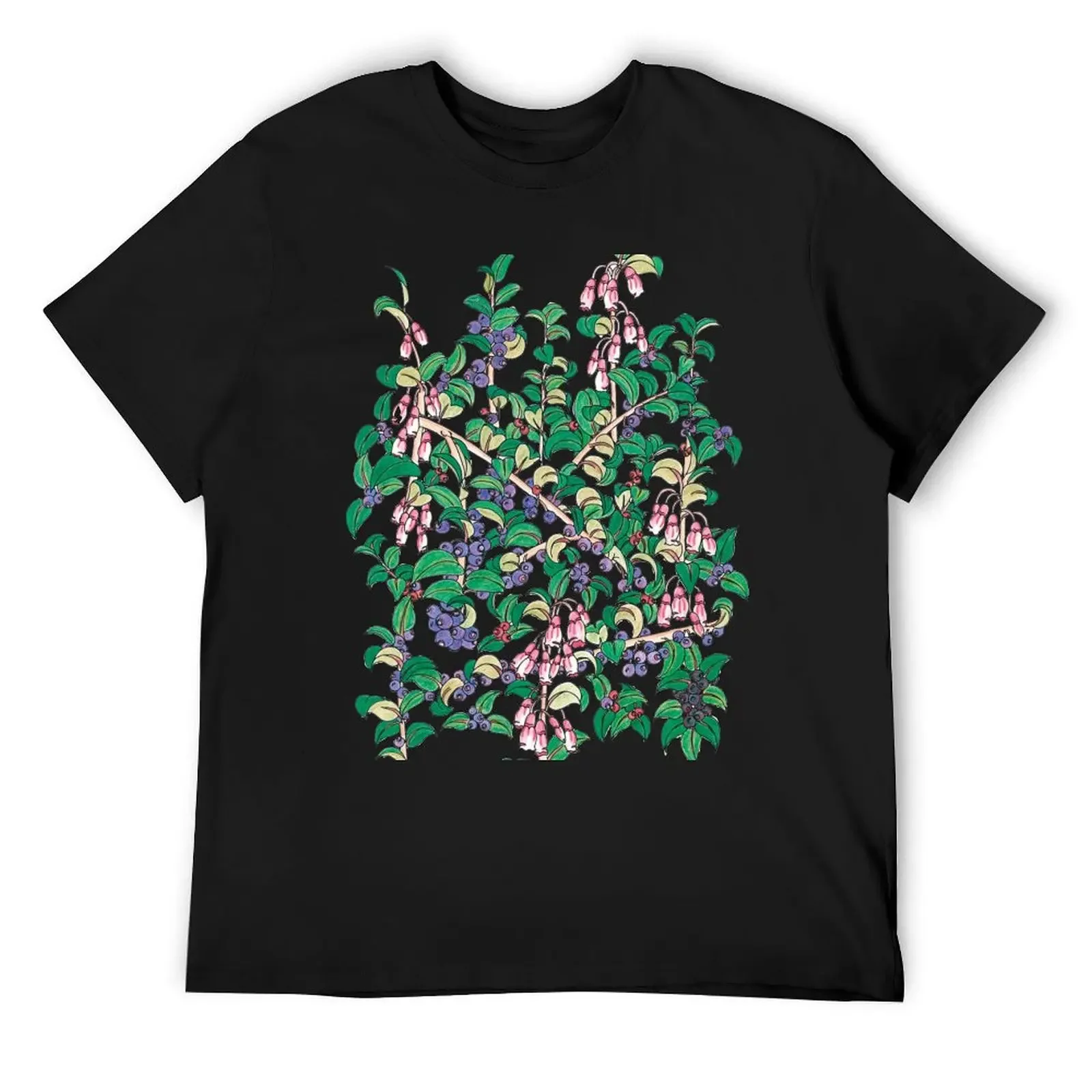 Evergreen Huckleberries T-Shirt tops graphic shirts mens t shirt graphic